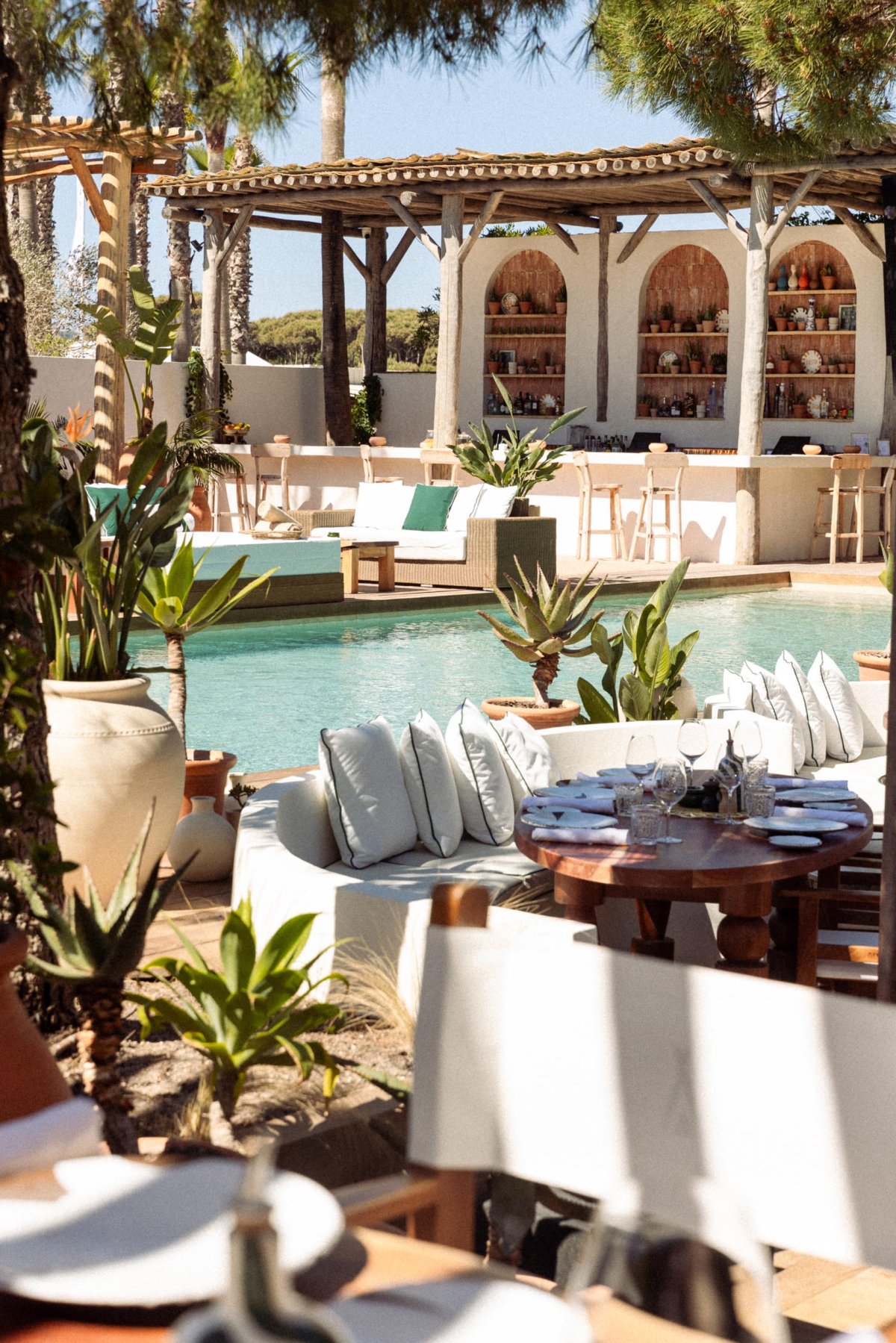 Exterior of Nikki Beach Saint Tropez Restaurant