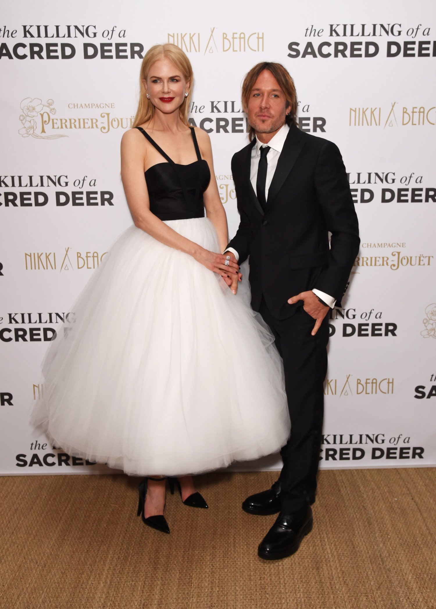 A man and women attending a Nikki Beach film event