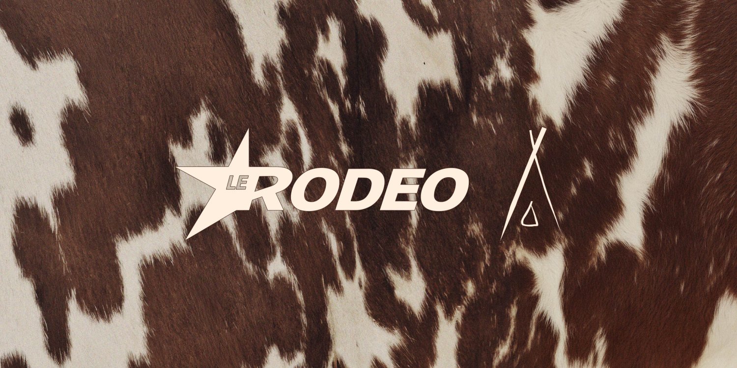 Decorative image introducing Le Rodeo x Nikki Beach