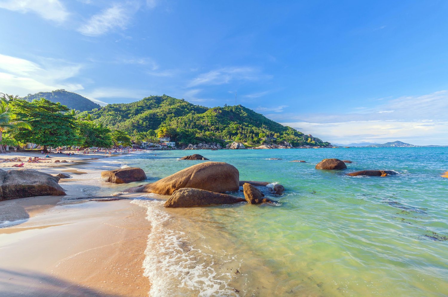 Silver Beach in Koh Samui in Thailand.