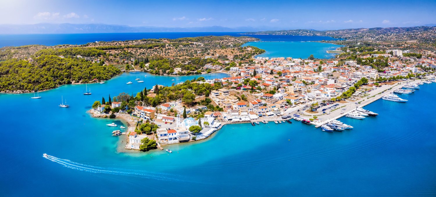 Panorama of Porto Heli