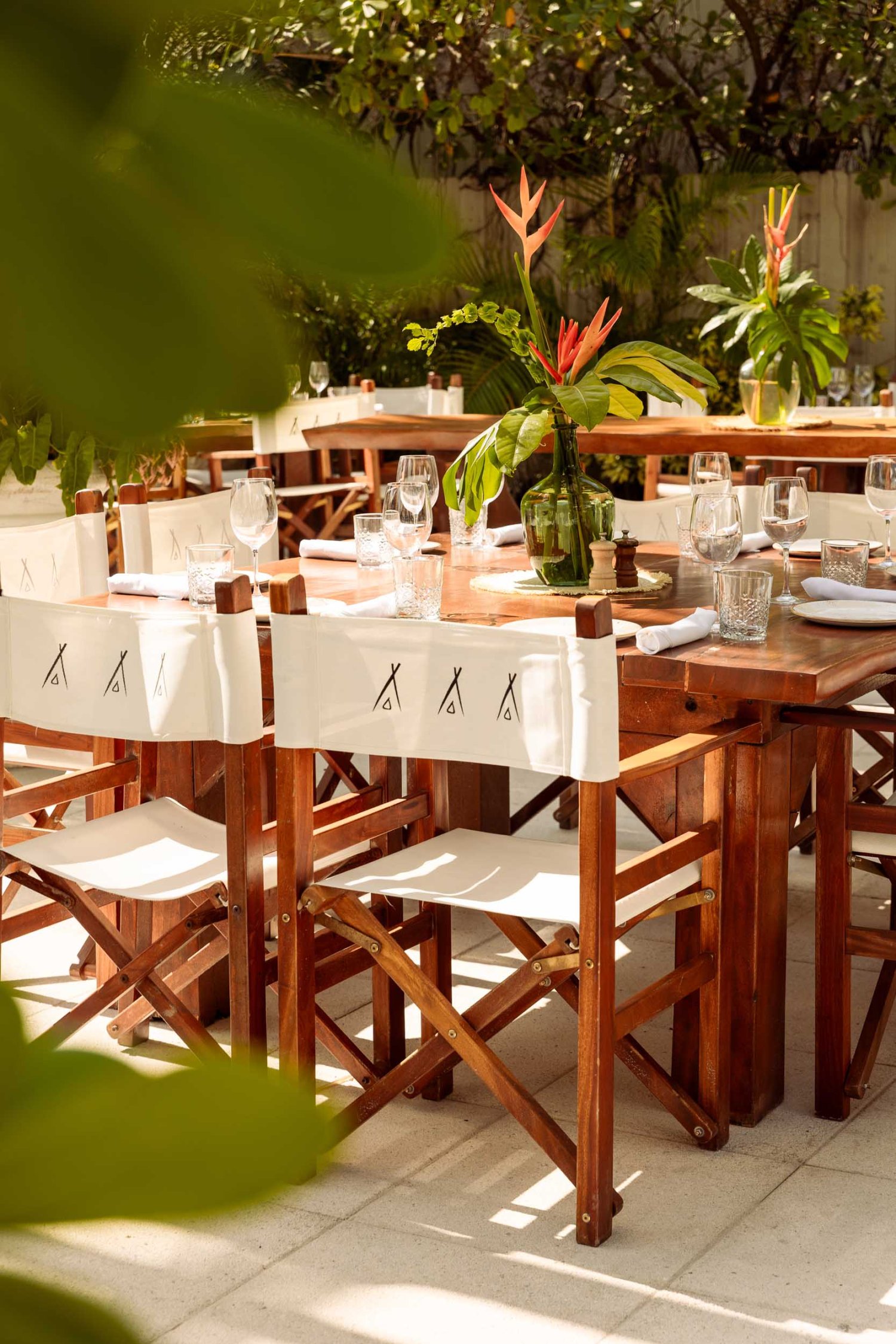 Nikki Beach Miami - outdoor dining area
