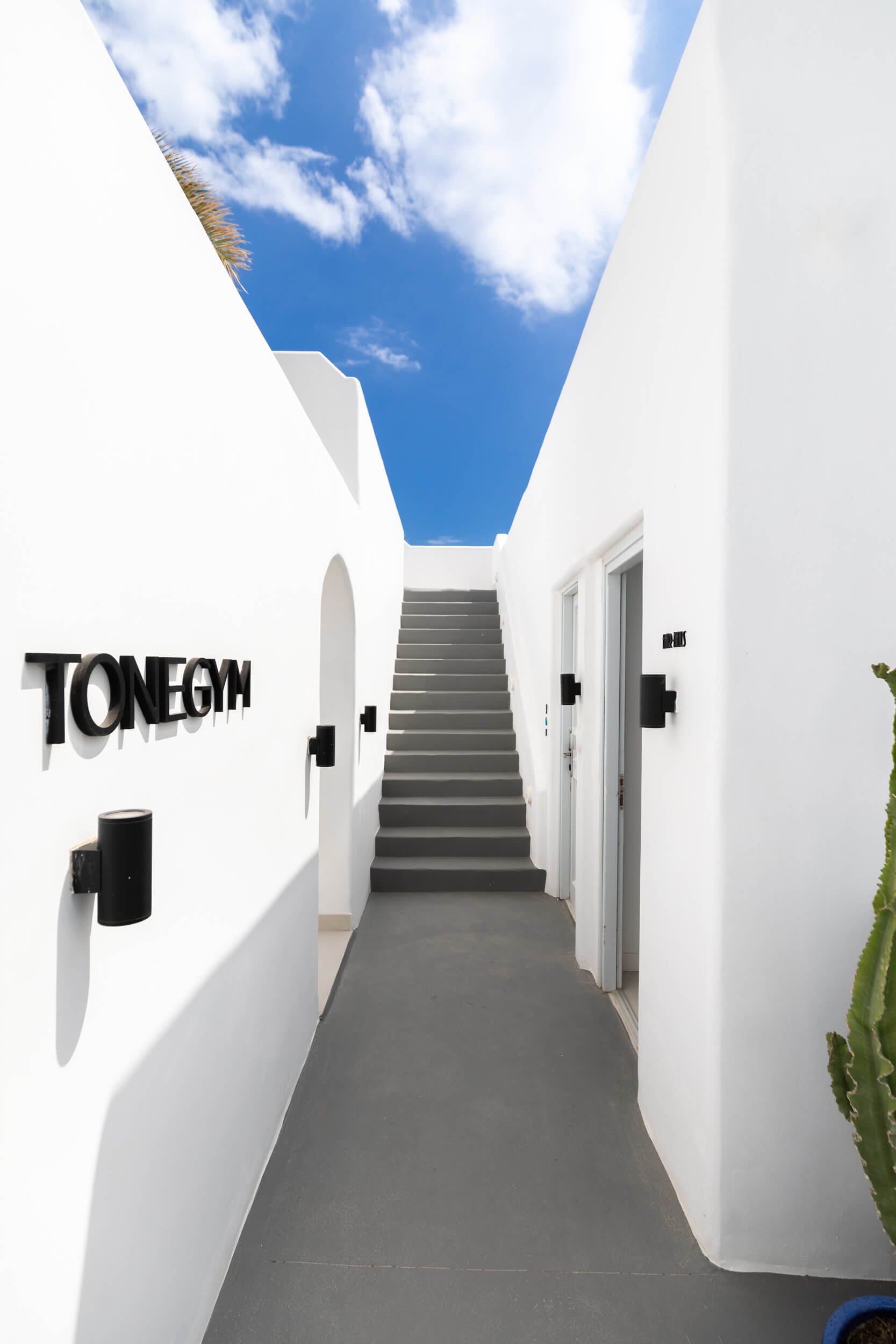 Exterior entrance to Tone Gym