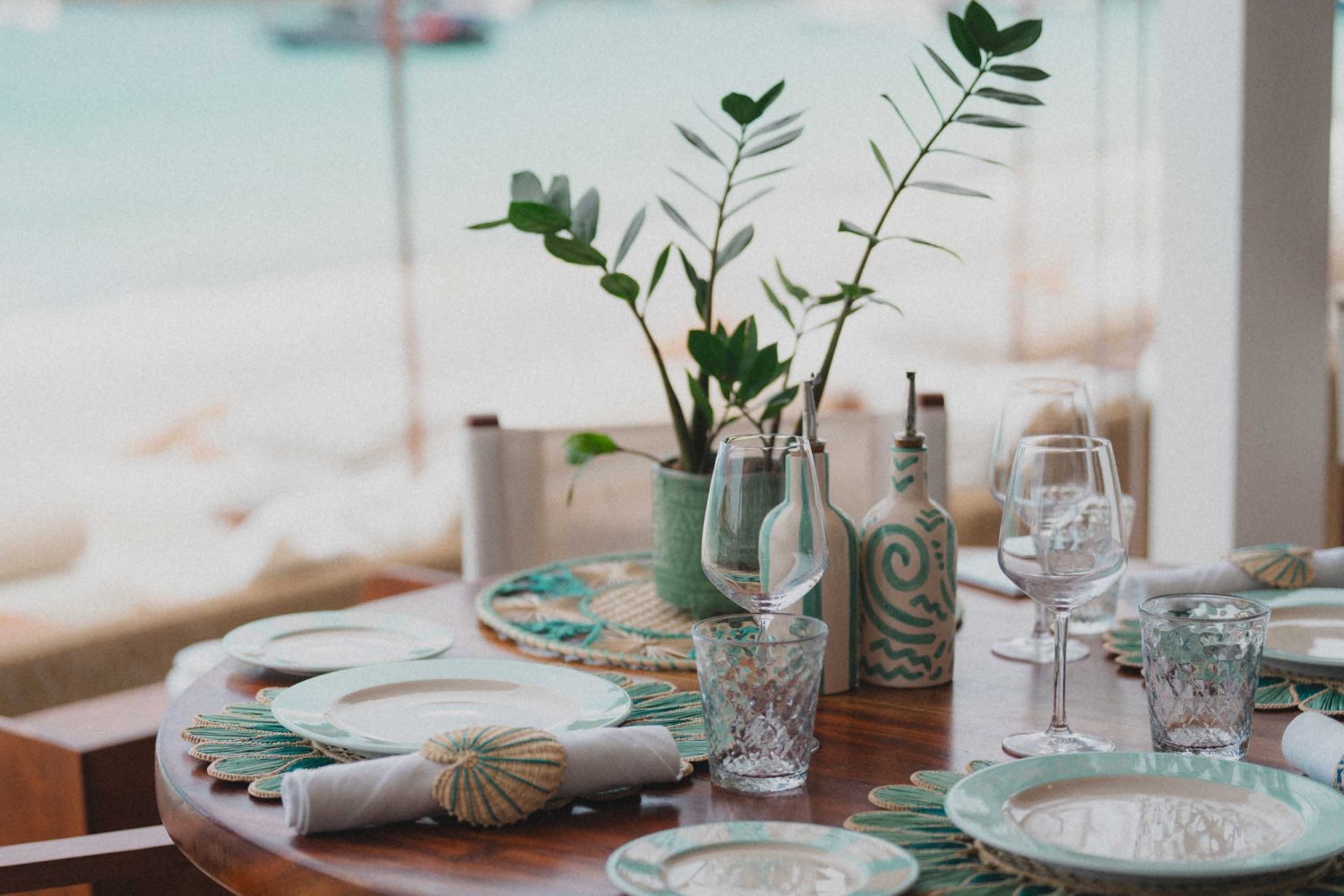 Nikki Beach Saint Barth - dining table