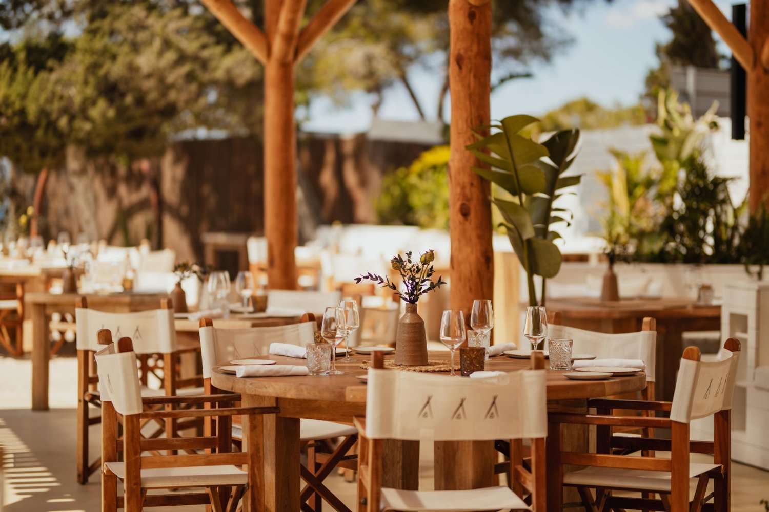 Nikki Beach Ibiza - Restaurant dining area