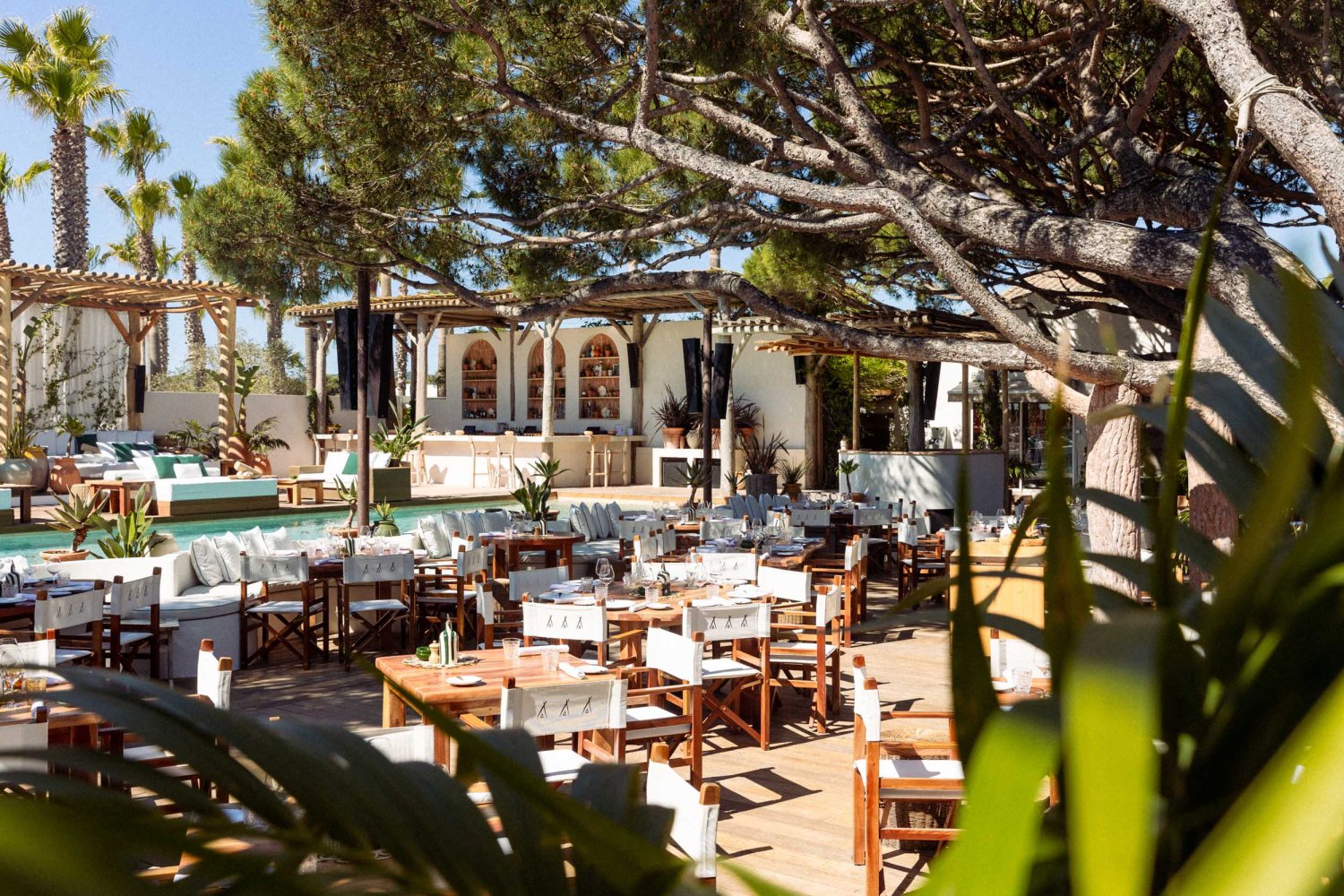 Nikki Beach St Tropez - restaurant area